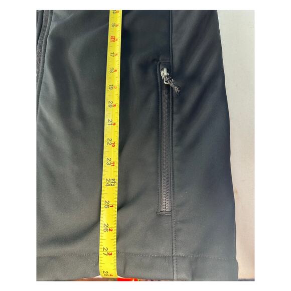 Columbia Men's sz M Ascender Soft Shell Black Full Zip Jacket WM6044 Hiking Work - Picture 6 of 9